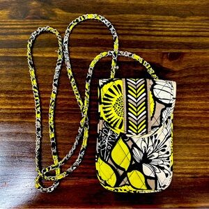 Vera Bradley Mini Hipster Crossbody Bag Floral Summer All N 1 Clutch Cell Phone